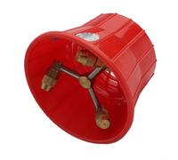 Ugello rotante ad alta pressione per spruzzatore agricolo, rame e acciaio inossidabile Testa di nebulizzazione a lungo raggio con filettatura interna 14 x 1,5 mm, efficiente