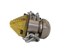 Ugello rotante ad alta pressione Ugello for draga di condotte Ugello for la pulizia dei fanghi di depurazione 3/8 1/2 M22 40L/min 70L/min(QP4239)