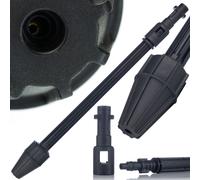 Rosfix Lancia con Ugello Rotante - Ottone, 160 Bar, 8 l/min, 60°C | ricambio per idropulitrice Kärcher K2-K7, Black & Decker, Lavor, VAX, Bosch AQT | Accessorio Pulizia Alta Pressione