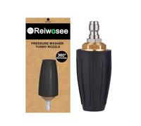 Ugello Rotante Turbo Universale per Idropulitrici Ad Alta Pressione, 1/4 Quick Connect, Ugello Turbo per Lancia Idropulitrice 4000psi, Ugelli Idropulitrice per La Pulizia Automobilistica Ed Esterna