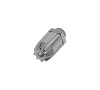Ugello rotondo silenzioso, G 1/4 AG, bocchetta di sicurezza per uso generale, zinco pressofuso, lunghezza 46,0 mm, ugello esterno ø 17 mm