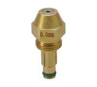 Ugello Sifone Ottone 0.5MM per Bruciatori Olio Nebulizzatore Bassa Pressione Diesel Combustibile
