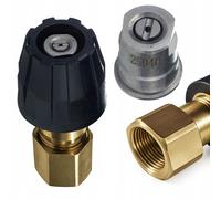 Ugello Spatola Easy Lock - Punta Ottone | Inox | per Karcher HD/PRO