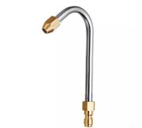 Ugello spray a forma di U a 30 gradi e 90 gradi per idropulitrice per lancia estensione bacchetta corpo in acciaio inox angolo ugello lavaggio 25 gradi (17 cm-forma U)