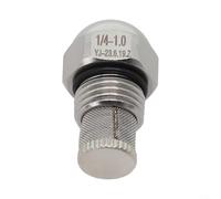 Ugello spray a nebbia fine 14BSPT, 0 3 1 5 mm Orifice, acciaio inossidabile, cono solido spray angolo di 60 gradi per uso industriale e paesaggistico (1,0 mm)