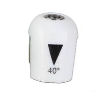 Ugello Spray Alta Pressione per acciaio 1/4" 0° Ugello Spray(White) | per acciaio anti-ruggine, getto 0° , rimozione sporco ostinato, rapida 1/4", durata superiore