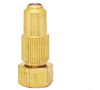 Ugello spray in rame per uso agricolo e domestico, con uscita regolabile e struttura in rame resistente per una maggiore durata (0,8 fori)