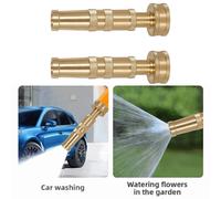 Ugello spray ottone set due pezzi materiale tutto ottone spruzzatore diretto e r