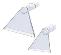 Ugello spray per aspirapolvere, per tappezzeria, per grandi e piccoli, punte trasparenti per la pulizia di tappeti, divani, tessuti, accessori portatili (punta grande trasparente)