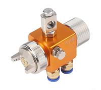 Ugello spray per atomizzazione per macchine a blister - Regolatore di pressione dell'aria regolabile (2,5-3,0 bar), ago e ugello in acciaio inossidabile, 0,8/1,0/1,3/2,0 mm Orificio (0,8 mm)