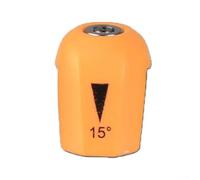 Ugello spray per idropulitrice ad alta pressione in tutte le direzioni, 1/4 di pollice, connessione rapida, struttura in acciaio inox per una erogazione costante della pressione (giallo)