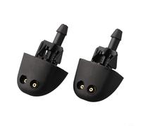 Ugello spray per lavavetri anteriore per Vivaro, confezione da 2, in ABS nero, modanature e modanature di ricambio compatibili con modelli di auto d'epoca