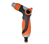 Ugello spray per tubi | Spruzzatore da giardino regolabile, diffusore per tubo 'acqua con meccanismo a tappo | Per annaffiare le piante fiori prato lavaggio auto doccia scarico animali domestici