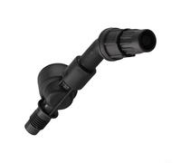 Ugello spray regolabile a forma di ventaglio con valvola, filettatura da 10,2 cm, parte di ricambio in plastica per lancia spruzzatrice a zaino da 3L, 5L, 8L, cono killer per l'agricoltura (nero con