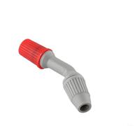 Ugello spray regolabile a forma di ventola, pezzi di ricambio per lancia spruzzatore con filettatura da 1/4, compatibile con spruzzatori a zaino da 3L/5L/8L per controllo dei parassiti (rosso)