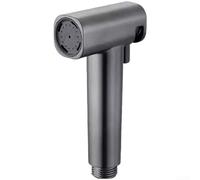 Ugello spray regolabile per bidet con flusso d'acqua ad alta pressione per pulizia WC, lavaggio auto e uso domestico (grigio)