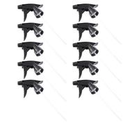 Ugello Spruzzatore 6/12 Pezzi Ugelli Trigger for Bottiglie Spray in Plastica Nera - Testine di Ricambio for Irrigazione, Vernice, Nebulizzazione for(6pcs)