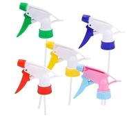 Ugello spruzzatore a grilletto 10 pezzi Bottiglia spray Annaffiatoio for bevande Testa Pulsante a mano Styling dei capelli Pianta da giardino(Random)