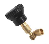Ugello spruzzatore ad alta pressione in rame con nebulizzazione regolabile a 180° per irrigazione agricola e serra, filettatura 14x1,5