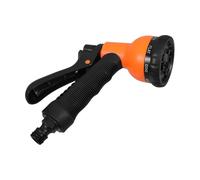 Ugello Spruzzatore ad Alta Pressione per Tubo da Giardino Regolabile | ABS e Tpr, Impugnatura Confortevole e Tenuta Anti Perdita, per Irrigazione Serra e Auto