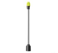 Ugello spruzzatore da giardino a lunga portata, 22,5 cm, in acciaio e | Modello di spruzzo regolabile, per flusso di nebbia, grilletto bloccabile, regolatore del flusso d'acqua
