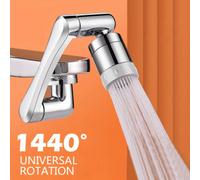 Ugello spruzzatore girevole per rubinetto ad alta resistenza con rotazione universale a 1440° - Estensore per lavello da cucina a risparmio idrico, design a braccio robotico, facile installazione, com