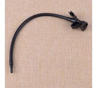 Ugello Spruzzatore Grigio Per Lava Parabrezza Anteriore In ABS Nero