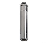 Ugello spruzzatore in acciaio inossidabile con interfaccia a 2 punti, bacchetta spray da giardino per la cura del prato e l'irrigazione delle piante, argento 10,3 x 1,4 x 1,7 cm