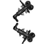 Ugello spruzzatore lavafari LR022474 | Compatibile con Land Rover Freelander 2 2011 2012 2013 2014 2015, ugello di pulizia del faro anteriore sinistro e destro.