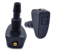 Ugello spruzzatore lavavetri 2 Pezzi Universale per Parabrezza Anteriore Pompa lavavetri ugello spruzzatore per Auto spruzzatore lavavetri per Auto