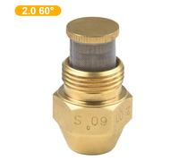 Ugello spruzzatore nebulizzatore olio robusto per bruciatori materiale ottone e