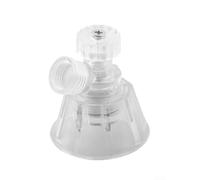Ugello Spruzzatore per trasparente per Agricoltura 60x47mm Ugello | Design per trasparente, installazione per facile, nebulizzazione regolabile, plastica , uso agricolo