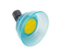 Ugello spruzzatore per tubo da giardino, di ricambio per spruzzatore, ugello antivento regolabile per pulizia auto, giardino, fertilizzante, serra, paesaggistica, agricoltura, patio