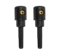 Ugello Tergicristallo Compatibile Con Per Golf 4 MK4 IV 1J1 1997-2006 Per Polo 9N 2002-2005 Lunotto Posteriore Tergicristallo Braccio Dado Copertura Tappo Rondella Ugello(2pcs Nozzles)