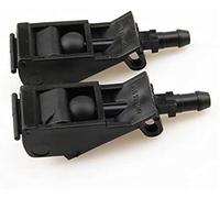 Ugello tergicristallo per auto Ugelli Lavavetri Anteriore Set 6E0955985B, 2 pz Auto Acqua Spray Ugello Per Passat B5 1997-2005 Parti di Ricambio