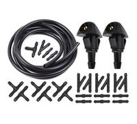 Ugello Tergicristallo Per Civic MK6 MK7 1992-2005 Per Fit Per Jazz MK1 2001-2008 Per CR-V MK3 2006-2011 Tubo Flessibile Di Spruzzo Dell'ugello Lavavetri Anteriore Parti Ricambio(With Regulator)