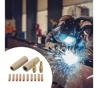 Ugello Torcia Saldatura Set 14pz con Innovativo Isolamento per Uso Resistente