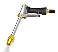 Ugello Tubo Giardino,Alta Pressione Potente Ergonomico - Spruzzatore d'Acqua Robusto e Resistente per Tubo - Pulizia di Cortili Patii Passi Carrai Garage Casa Auto e Giardinaggio