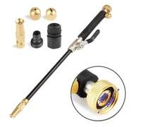 Ugello Tubo Regolabile con Struttura in Rame e 3 Punte Spray per Pulizia