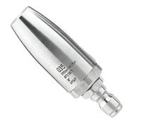 Ugello Turbo, girevole per pistola e tubo HH02 - Ricambio universale con attacco rapido 1/4" per idropulitrice ad alta pressione, ideale per lavaggio auto, pavimenti e spray professionale