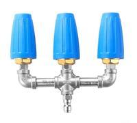 Ugello Turbo rotante a 360 gradi ad alte prestazioni per idropulitrice 3 in 1 punta di spruzzo con 2.0 orifizio 4000 PSI Valutazione 14mm Quick Connect per giardino e patio