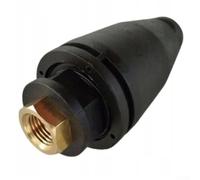 Ugello turbo rotante per idropulitrice con attacco rapido da 1/4", progettato per una pulizia potente di vialetti, terrazze e veicoli, leggero e