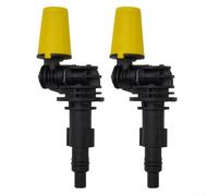 Ugello turbo rotativo compatibile con lavatrice Lavor, rotazione completa e potente rimozione dello sporco (2 pezzi)