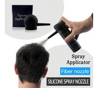 Ugello, un ugello ausiliario per fibra di polvere per capelli, un ugello estensore per la linea dei capelli, una pistola spray per capelli spessi, senza polvere di fibra, adatto solo per la bottiglia 