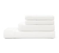 UGG 01326 Alahna - Set di lenzuola e federe per letto queen size, 4 pezzi, lavabili in lavatrice, con tasche profonde, resistenti alle pieghe, traspiranti, confortevoli, setosi, per letto