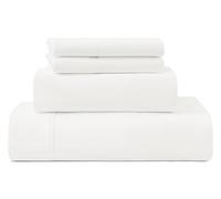 UGG 13579 Alahna Cal King - Set di lenzuola e federe, 4 pezzi, lavabili in lavatrice, con tasche profonde, resistenti alle pieghe, tecnologia di raffreddamento setosa per un comfort per tutte le