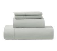 UGG 13696 Alahna Cal King - Set di lenzuola e federe, 4 pezzi, lavabili in lavatrice, con tasche profonde, resistenti alle pieghe, tecnologia di raffreddamento setosa per un comfort per tutte le