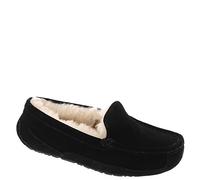 UGG Ascot, Pantofole Unisex - Bambini e ragazzi, Nero (Black Suede), 35 EU
