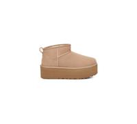 UGG Beige Suede Leather Ankle Boots - EU40/US10