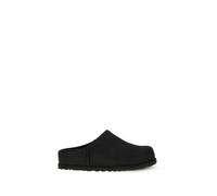 UGG Black Calf Leather Bos Taurus Mules - EU42/US9